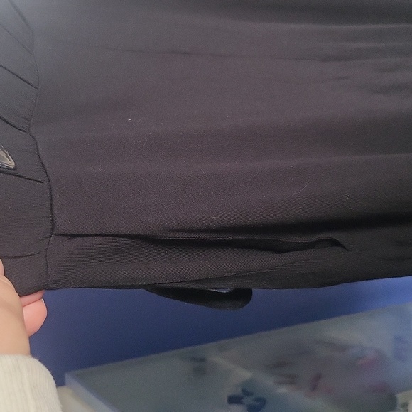 Stylish Black Wide-Leg Pants - Picture 2 of 8